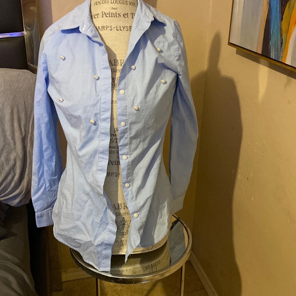 Pearl button up